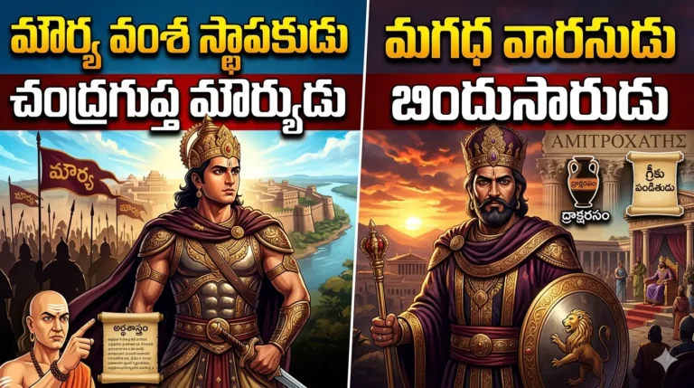 Chandragupta Maurya and Bindusara History