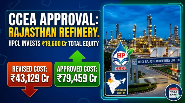 HPCL Rajasthan Refinery CCEA Approval