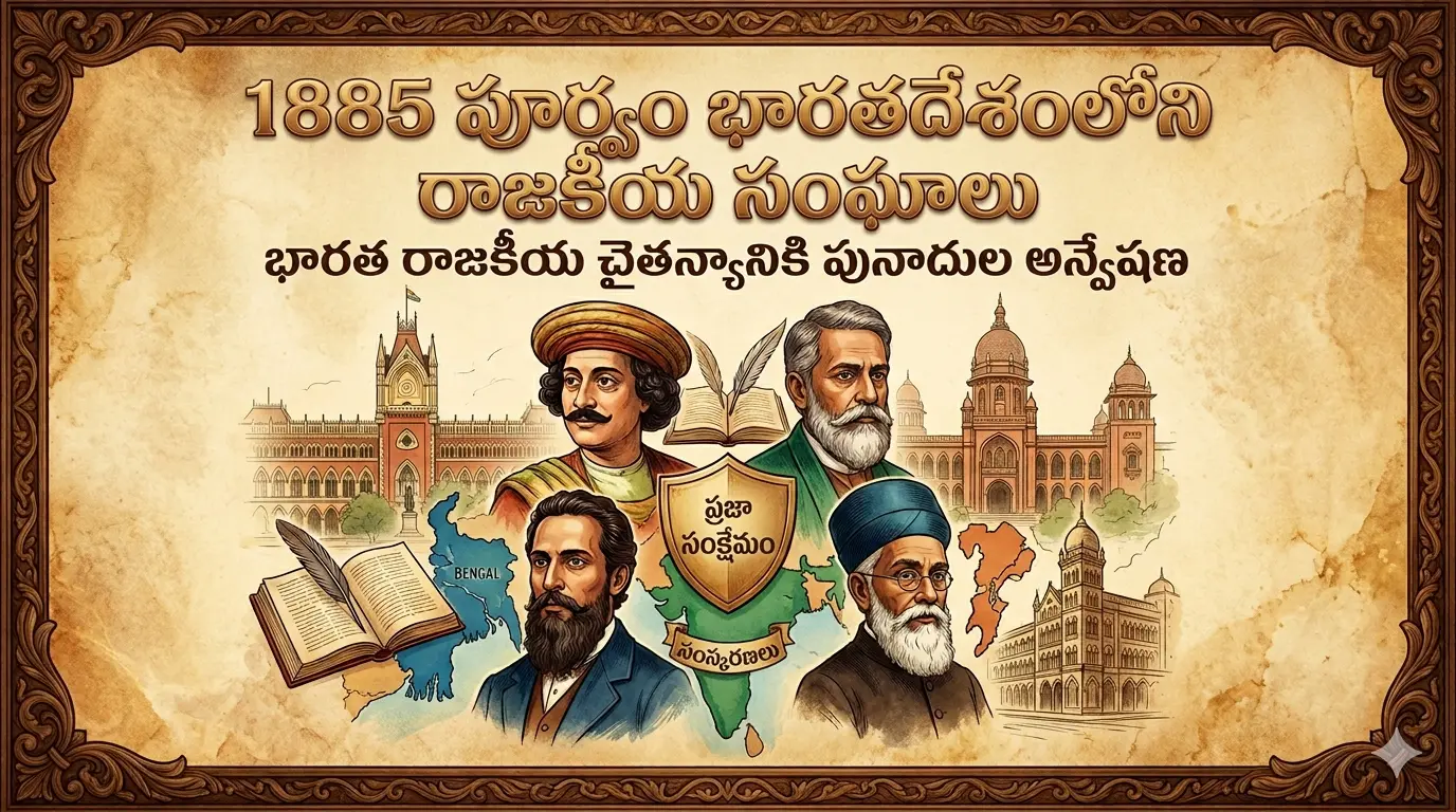 Political Associations in India Before 1885